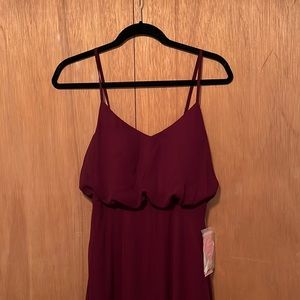 Gwennie Chiffon Birdy Grey Dress